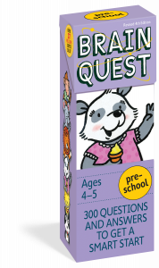 Brain Quest Preschool Q&A Cards 4-5 лет 300 Questions and Answers to Get a Smart Start