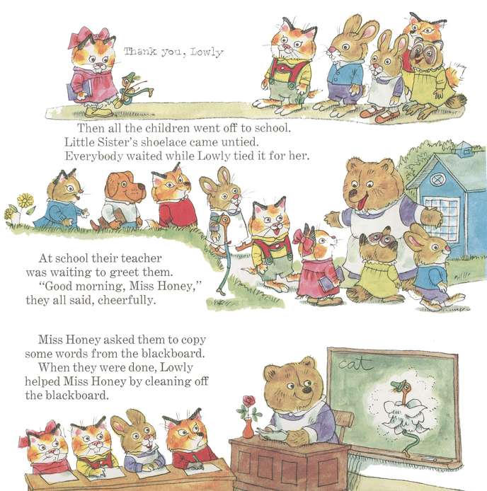 Richard Scarry's Please and Thank you book